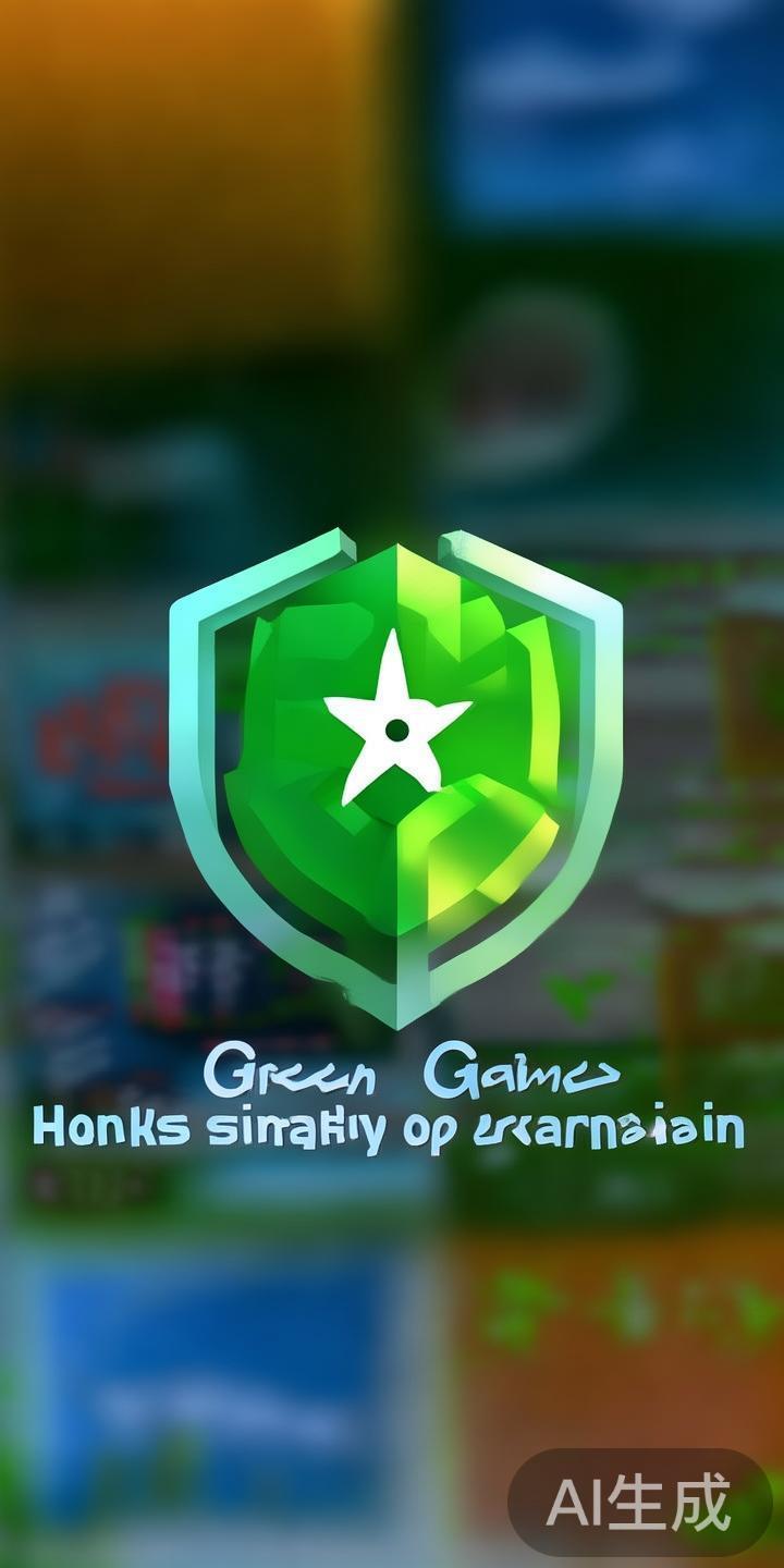 同时，某些游戏平台还会获得“绿色游戏”或“诚信运营