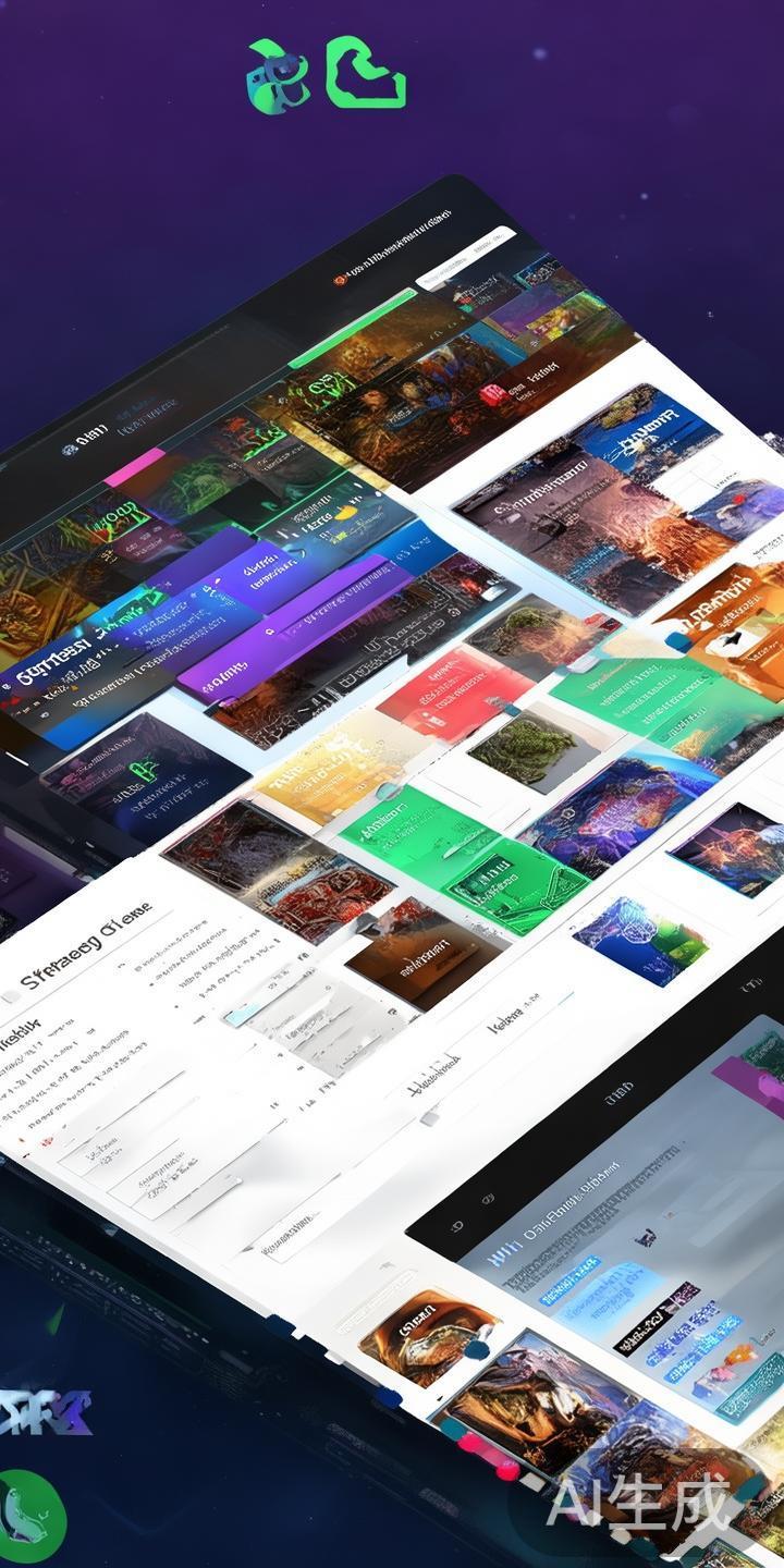 选择感兴趣的游戏类别：平台界面清晰，支持多分类筛选